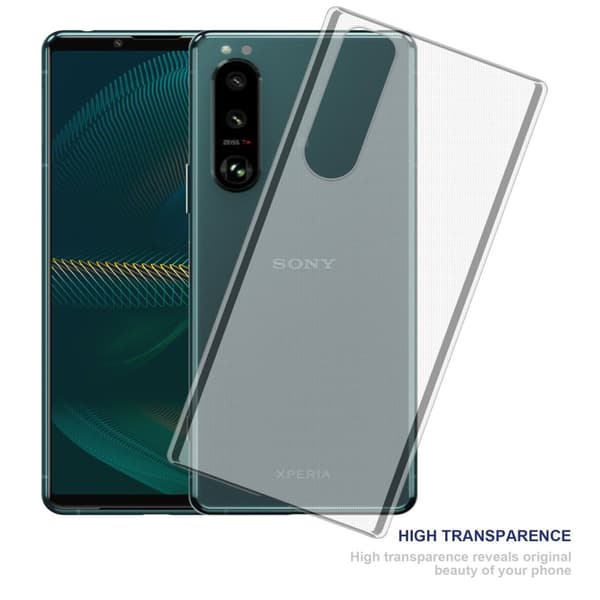 Sony Xperia 5 III Suojakuori Suojakotelo valmistettu joustavasta TPU-silikonista