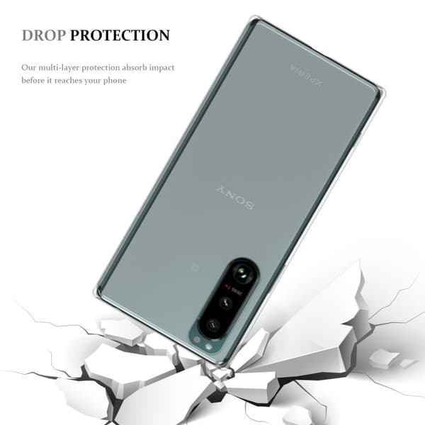 Sony Xperia 5 III Suojakuori Suojakotelo valmistettu joustavasta TPU-silikonista