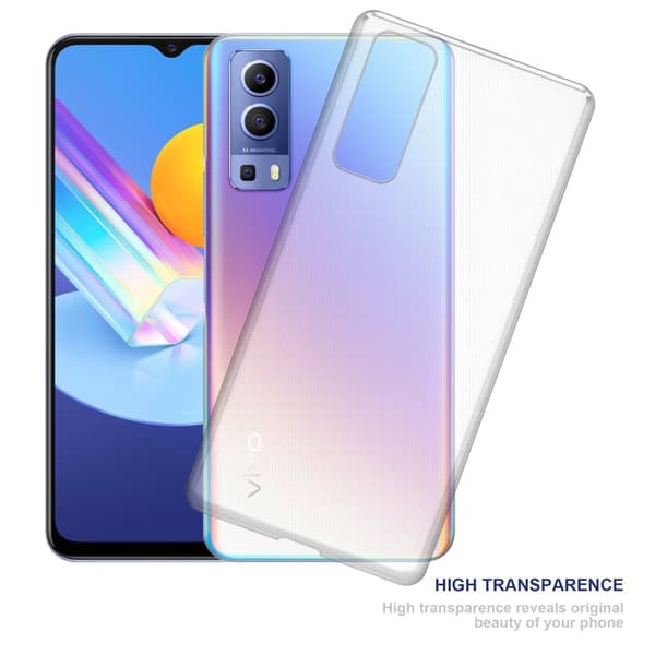 Vivo Y52 5G / Y72 5G Skal Skal Fodral av flexibelt TPU-silikon Mobilskydd