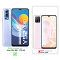 Miniatyrbild 2 av 8: Vivo Y52 5G / Y72 5G Skal Skal Fodral av flexibelt TPU-silikon Mobilskydd