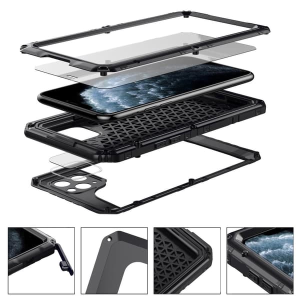 iPhone 11 PRO Etui Outdoor Cover (Sort)
