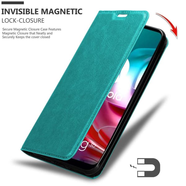 Motorola MOTO G10 / G30 Suojakotelo Suojakuori Lompakkokotelo Matkapuhelinkotelo jossa magneettisuljenta, jalusta-toiminto ja korttitasku