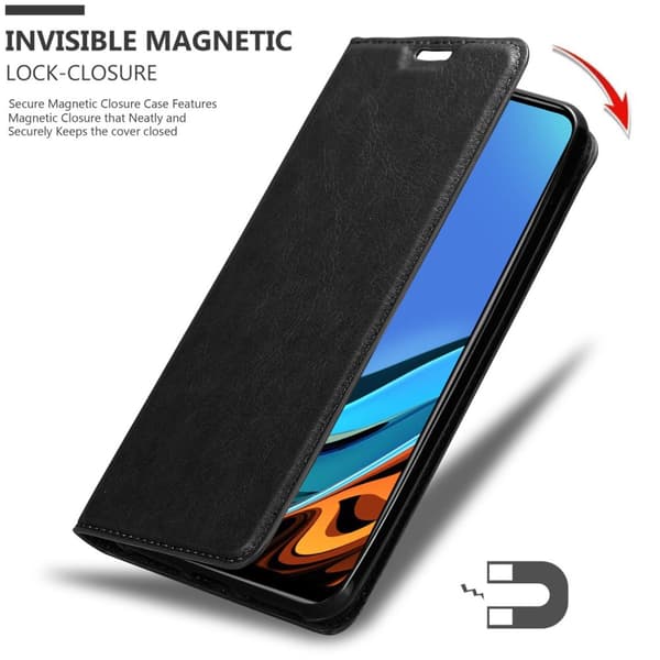 Xiaomi RedMi 9T / POCO M3 Suojakotelo Suojakuori Lompakkokotelo Matkapuhelinkotelo jossa magneettisuljenta, jalusta-toiminto ja korttitasku