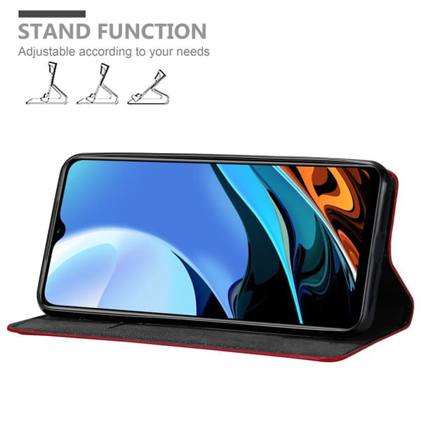 Xiaomi RedMi 9T / POCO M3 Fodral Skal Plånboksfodral Case med magnetisk stängning, ståfunktion och kortficka