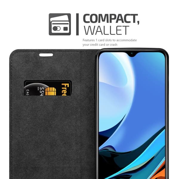 Xiaomi RedMi 9T / POCO M3 Fodral Skal Plånboksfodral Case med magnetisk stängning, ståfunktion och kortficka