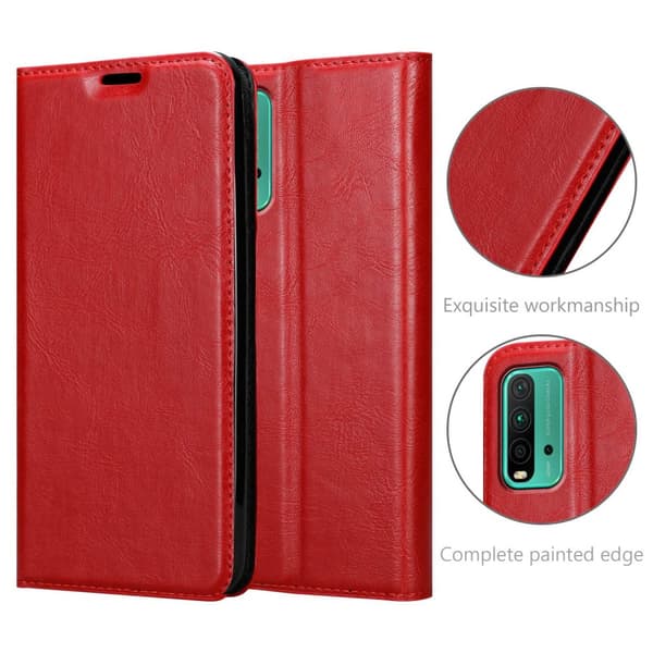 Xiaomi RedMi 9T / POCO M3 Fodral Skal Plånboksfodral Case med magnetisk stängning, ståfunktion och kortficka