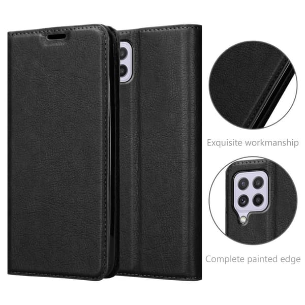 Samsung Galaxy A22 4G / M22 / M32 4G Fodral Skal Plånboksfodral Case med magnetisk stängning, ståfunktion och kortficka