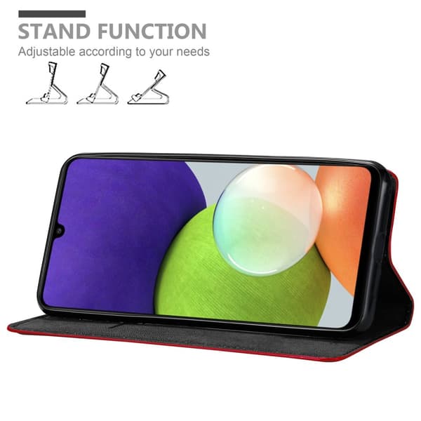 Samsung Galaxy A22 4G / M22 / M32 4G Fodral Skal Plånboksfodral Case med magnetisk stängning, ståfunktion och kortficka