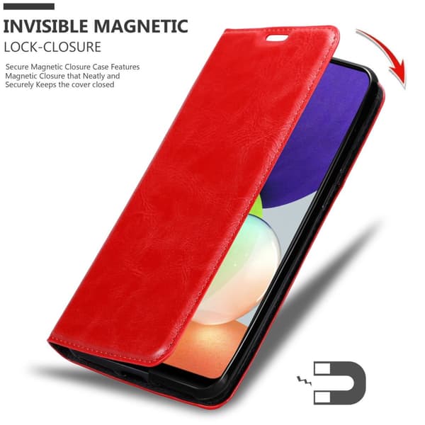 Samsung Galaxy A22 4G / M22 / M32 4G Fodral Skal Plånboksfodral Case med magnetisk stängning, ståfunktion och kortficka