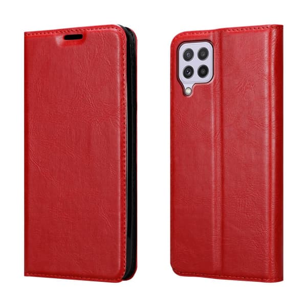 Samsung Galaxy A22 4G / M22 / M32 4G Fodral Skal Plånboksfodral Case med magnetisk stängning, ståfunktion och kortficka
