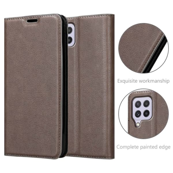 Samsung Galaxy A22 4G / M22 / M32 4G Fodral Skal Plånboksfodral Case med magnetisk stängning, ståfunktion och kortficka