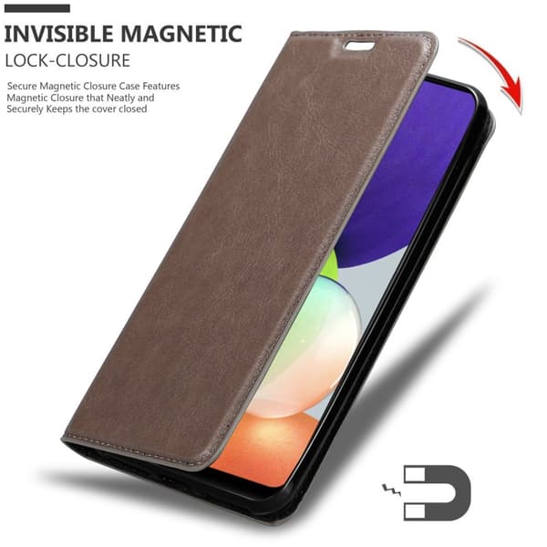 Samsung Galaxy A22 4G / M22 / M32 4G Fodral Skal Plånboksfodral Case med magnetisk stängning, ståfunktion och kortficka
