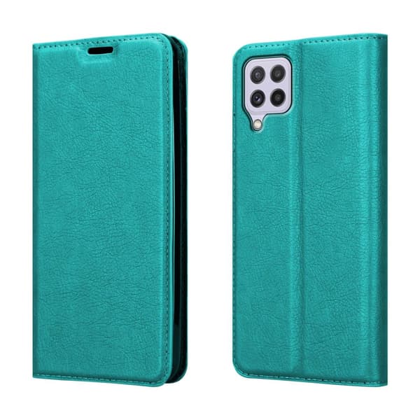 Samsung Galaxy A22 4G / M22 / M32 4G Fodral Skal Plånboksfodral Case med magnetisk stängning, ståfunktion och kortficka