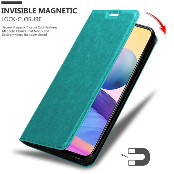 Xiaomi RedMi NOTE 10 5G / POCO M3 PRO 5G Suojakotelo Suojakuori Lompakkokotelo Matkapuhelinkotelo jossa magneettisuljenta, jalusta-toiminto ja