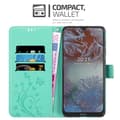 Miniatyrbillede 3 af 8: Nokia G10 / G20 Pungetui Cover Blomster ()