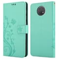 Miniatyrbillede 8 af 8: Nokia G10 / G20 Pungetui Cover Blomster ()