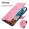 Miniatyrbillede 5 af 8: Nokia X10 / X20 Pungetui Cover Blomster ()