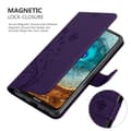 Miniatyrbillede 5 af 8: Nokia X10 / X20 Pungetui Cover Blomster ()