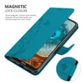 Miniatyrbillede 5 af 8: Nokia X10 / X20 Pungetui Cover Blomster ()