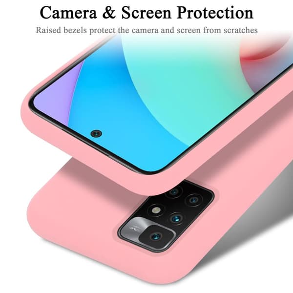 Deksel til Xiaomi RedMi 10 4G Silikondeksel TPU Case Cover
