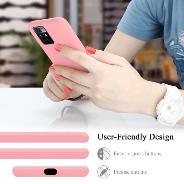 Deksel til Xiaomi RedMi 10 4G Silikondeksel TPU Case Cover