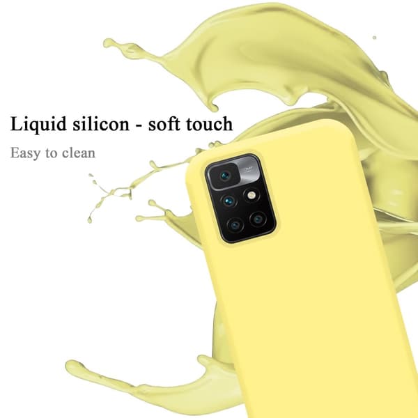 Deksel til Xiaomi RedMi 10 4G Silikondeksel TPU Case Cover