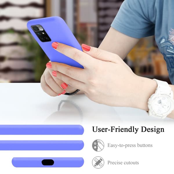 Deksel til Xiaomi RedMi 10 4G Silikondeksel TPU Case Cover