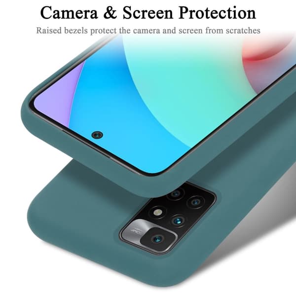 Deksel til Xiaomi RedMi 10 4G Silikondeksel TPU Case Cover