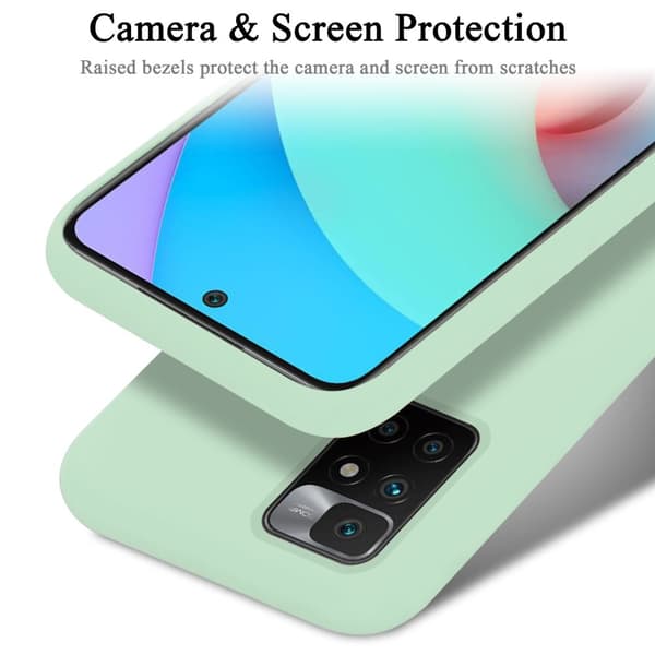 Xiaomi RedMi 10 Suojakotelo Suojakuori valmistettu joustavasta TPU-silikonista