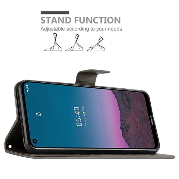 Nokia 5.4 Pungetui Cover Blomster ()