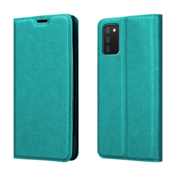 Lommebokdeksel til Samsung Galaxy A03s Deksel med magnetisk lukking, stativfunksjon og kortlomme