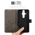 Miniatyrbilde 5 av 7: Deksel til Sony Xperia PRO-I Lommebokdeksel i blomster design med magnetisk lukking, stativfunksjon og kortplasser