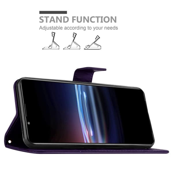 Sony Xperia PRO-I Pungetui Cover Blomster ()