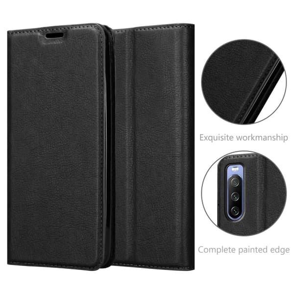 Sony Xperia 10 III Fodral Skal Plånboksfodral Case med magnetisk stängning, ståfunktion och kortficka
