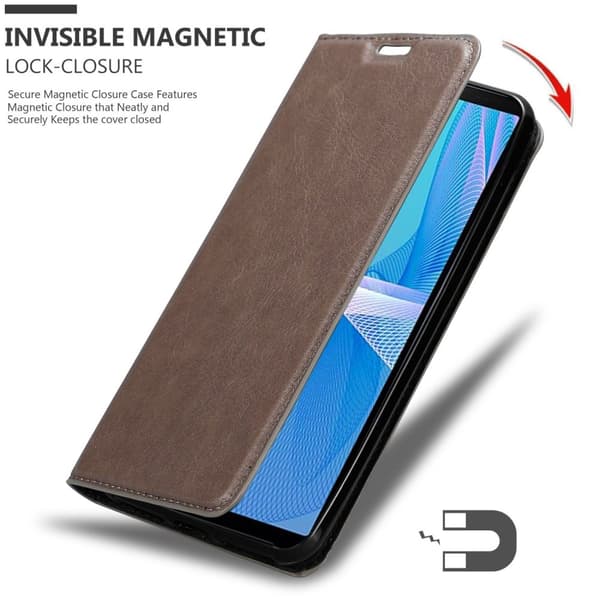 Sony Xperia 10 III Suojakotelo Suojakuori Lompakkokotelo Matkapuhelinkotelo jossa magneettisuljenta, jalusta-toiminto ja korttitasku