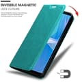 Miniatyrbilde 7 av 8: Lommebokdeksel til Sony Xperia 10 III Deksel med magnetisk lukking, stativfunksjon og kortlomme