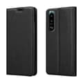 Miniatyrbild 9 av 9: Sony Xperia 5 III Fodral Skal Plånboksfodral Case med magnetisk stängning, ståfunktion och kortficka