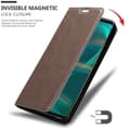 Miniatyrbilde 7 av 8: Lommebokdeksel til Sony Xperia 5 III Deksel med magnetisk lukking, stativfunksjon og kortlomme