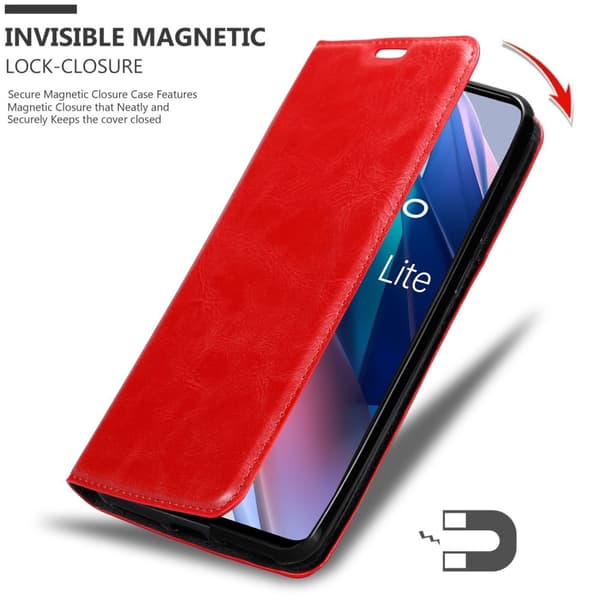 Oppo FIND X3 LITE Suojakotelo Suojakuori Lompakkokotelo Matkapuhelinkotelo jossa magneettisuljenta, jalusta-toiminto ja korttitasku