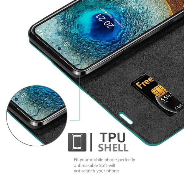Nokia X10 / X20 Suojakotelo Suojakuori Lompakkokotelo Matkapuhelinkotelo jossa magneettisuljenta, jalusta-toiminto ja korttitasku