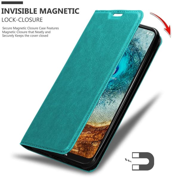 Nokia X10 / X20 Suojakotelo Suojakuori Lompakkokotelo Matkapuhelinkotelo jossa magneettisuljenta, jalusta-toiminto ja korttitasku