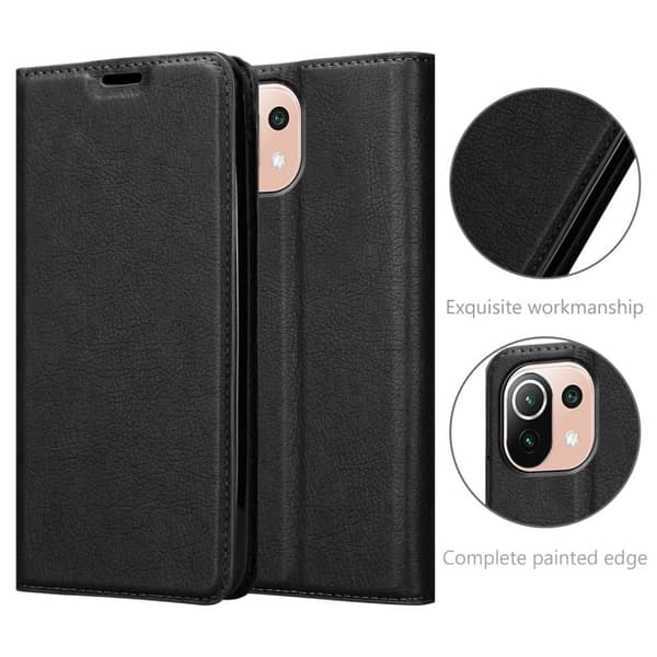 Xiaomi Mi 11 LITE (4G / 5G) / 11 LITE NE Fodral Skal Plånboksfodral Case med magnetisk stängning, ståfunktion och kortficka