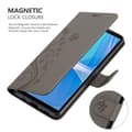 Miniatyrbild 5 av 8: Sony Xperia 10 III Skal Fodral i blomdesign Mobilskydd Case Cover med magnetisk stängning, ståfunktion och kortplatser