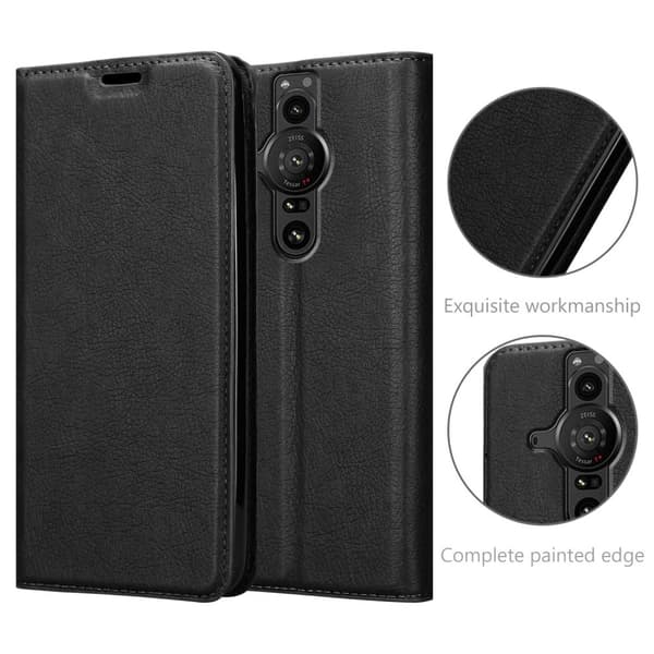 Sony Xperia PRO-I Suojakotelo Suojakuori Lompakkokotelo Matkapuhelinkotelo jossa magneettisuljenta, jalusta-toiminto ja korttitasku