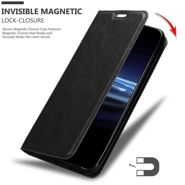 Sony Xperia PRO-I Suojakotelo Suojakuori Lompakkokotelo Matkapuhelinkotelo jossa magneettisuljenta, jalusta-toiminto ja korttitasku