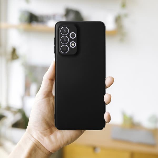 Hårt Samsung Galaxy A33 5G Fodral Skal Fodral Mobilskydd Hard Case Skyddsomslag i metalloptik mot repor och stötar