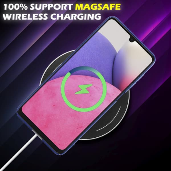 Hårt Samsung Galaxy A33 5G Fodral Skal Fodral Mobilskydd Hard Case Skyddsomslag i metalloptik mot repor och stötar