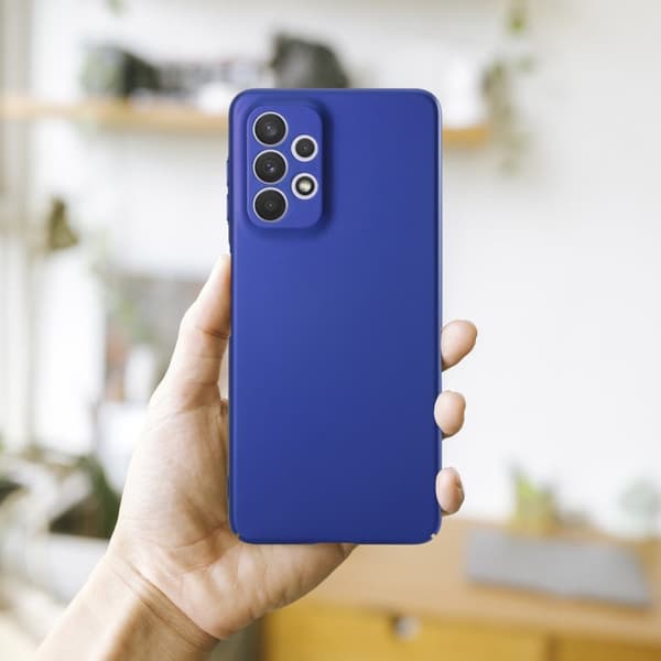 Hårt Samsung Galaxy A33 5G Fodral Skal Fodral Mobilskydd Hard Case Skyddsomslag i metalloptik mot repor och stötar