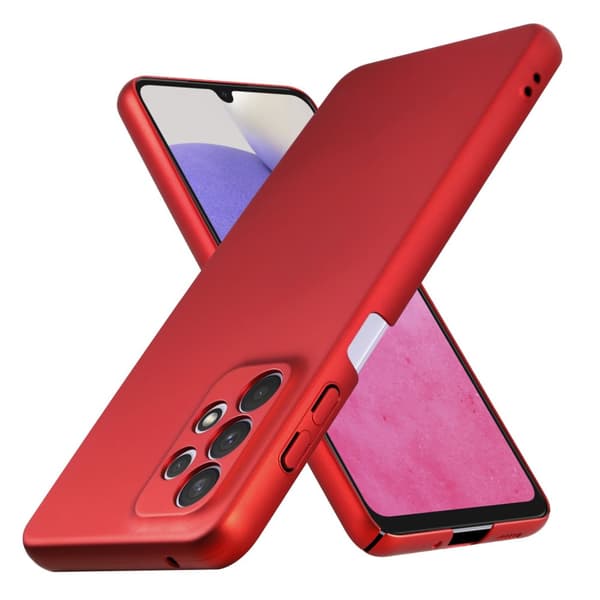 Hårt Samsung Galaxy A33 5G Fodral Skal Fodral Mobilskydd Hard Case Skyddsomslag i metalloptik mot repor och stötar