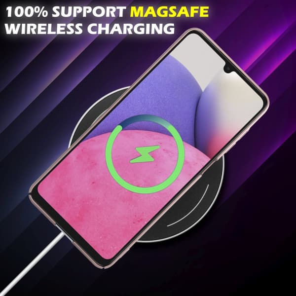Hårt Samsung Galaxy A33 5G Fodral Skal Fodral Mobilskydd Hard Case Skyddsomslag i metalloptik mot repor och stötar
